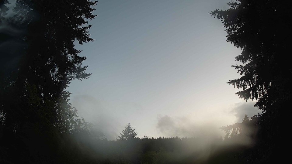 Pacific Northwest skyline timelapse frame from May 15th, 2026 at 8:30 PM