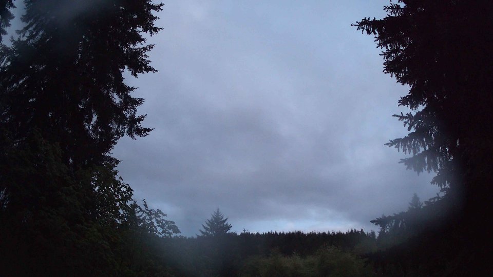Pacific Northwest skyline timelapse on May 16th, 2026 at 5:15 AM