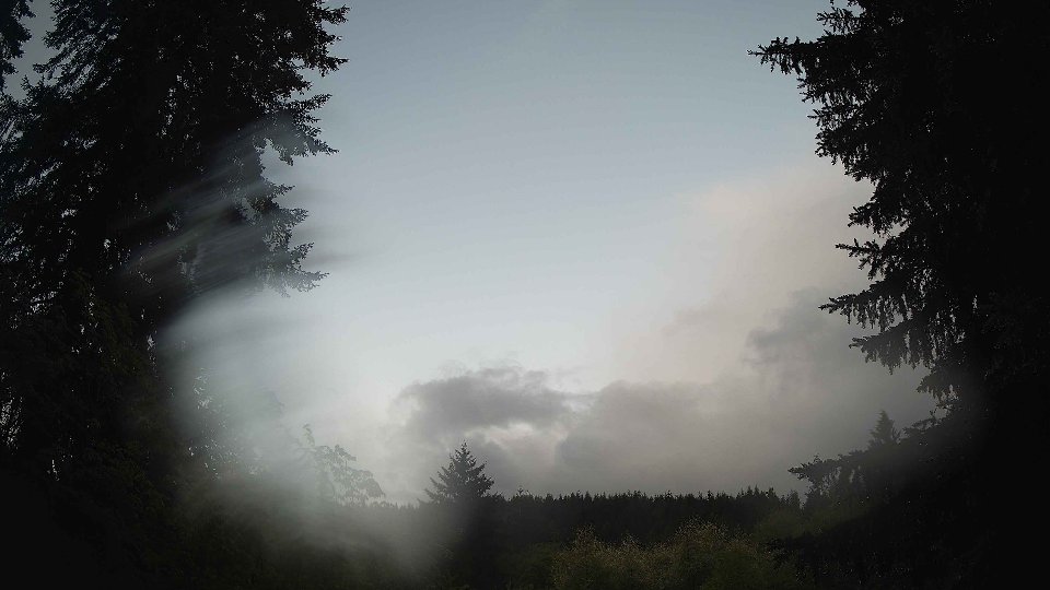 Pacific Northwest skyline timelapse on May 16th, 2026 at 5:45 AM