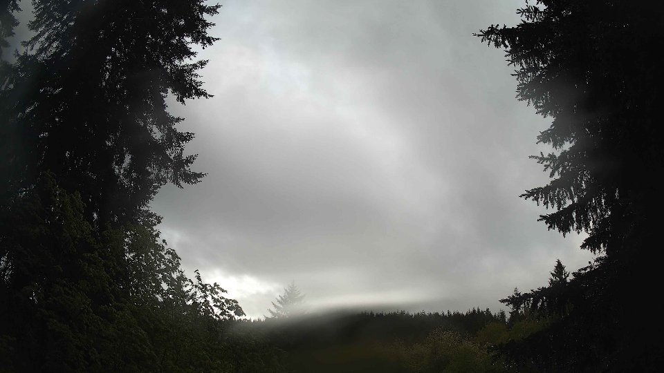 Pacific Northwest skyline timelapse on May 16th, 2026 at 6:00 AM