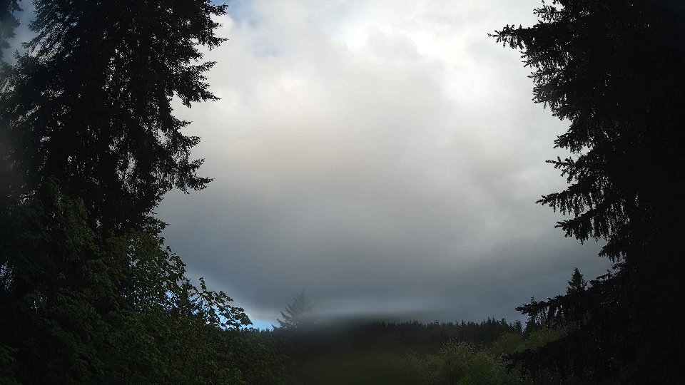 Pacific Northwest skyline timelapse on May 16th, 2026 at 6:30 AM