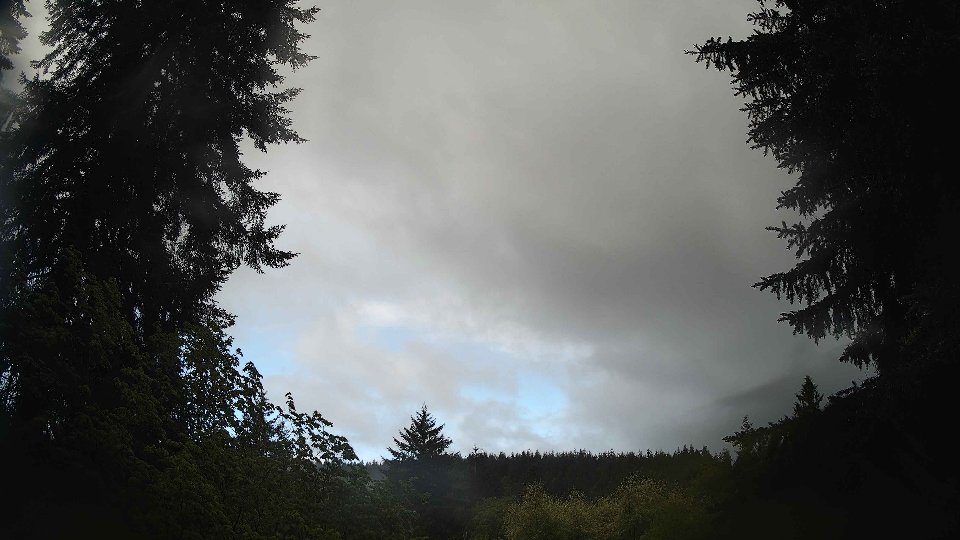 Pacific Northwest skyline timelapse on May 16th, 2026 at 7:00 AM