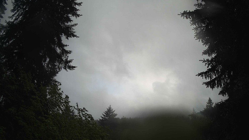 Pacific Northwest skyline timelapse on May 16th, 2026 at 7:30 AM