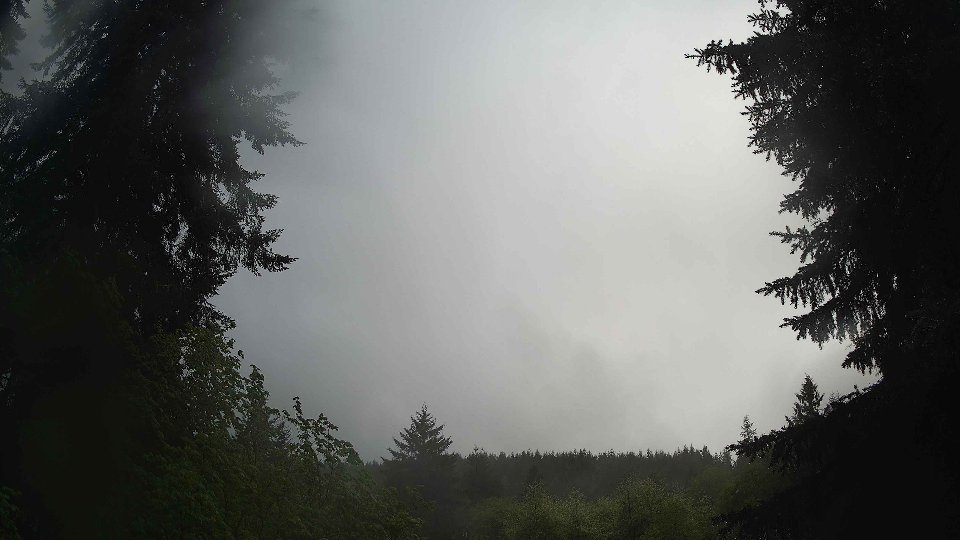 Pacific Northwest skyline timelapse on May 16th, 2026 at 8:00 AM