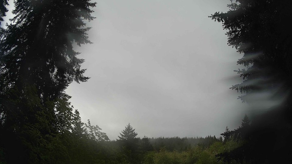 Pacific Northwest skyline timelapse on May 16th, 2026 at 8:45 AM