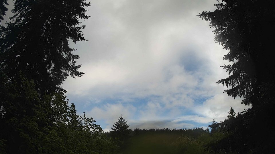 Pacific Northwest skyline timelapse on May 16th, 2026 at 10:45 AM