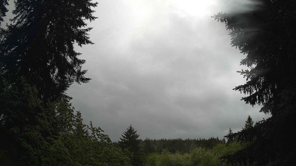 Pacific Northwest skyline timelapse on May 16th, 2026 at 11:15 AM