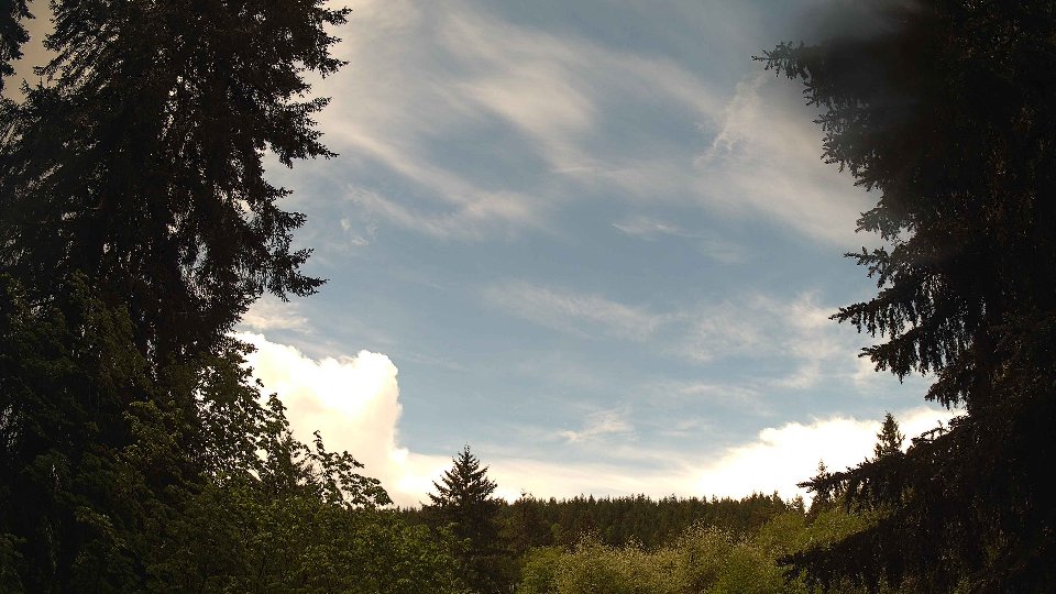 Pacific Northwest skyline timelapse on May 16th, 2026 at 11:30 AM
