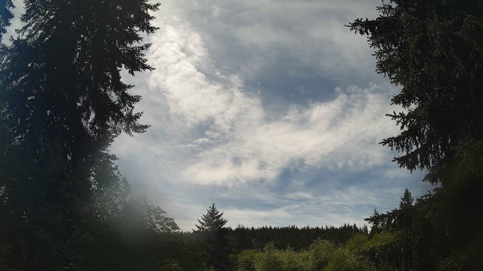 Pacific Northwest skyline timelapse on May 16th, 2026 at 12:45 PM