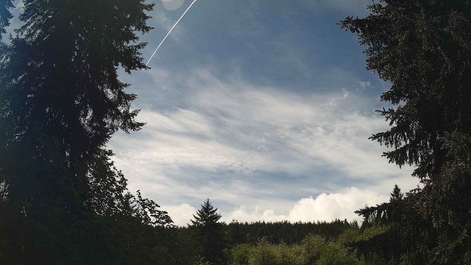 Pacific Northwest skyline timelapse on May 16th, 2026 at 1:00 PM
