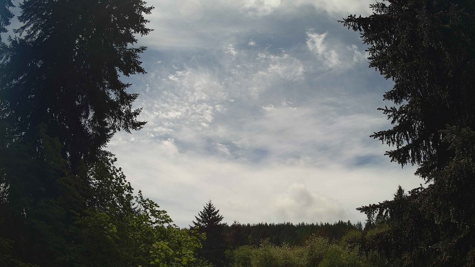 Pacific Northwest skyline timelapse on May 16th, 2026 at 1:30 PM