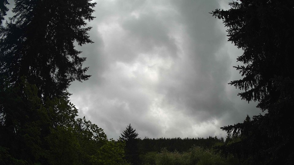 Pacific Northwest skyline timelapse on May 16th, 2026 at 1:45 PM