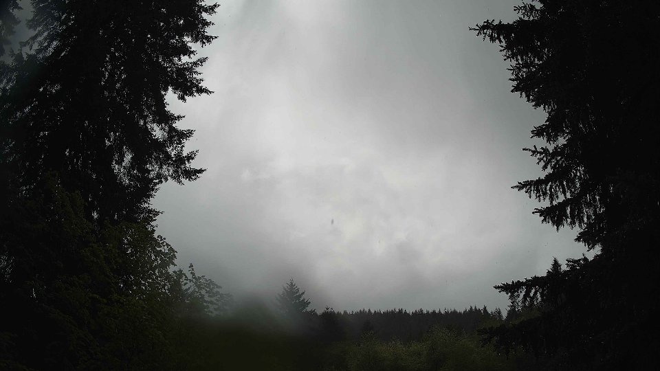 Pacific Northwest skyline timelapse on May 16th, 2026 at 2:00 PM
