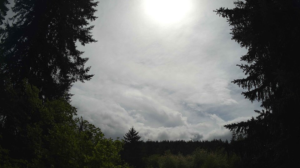 Pacific Northwest skyline timelapse on May 16th, 2026 at 3:15 PM