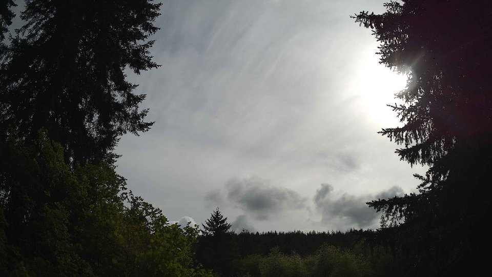 Pacific Northwest skyline timelapse on May 16th, 2026 at 5:00 PM