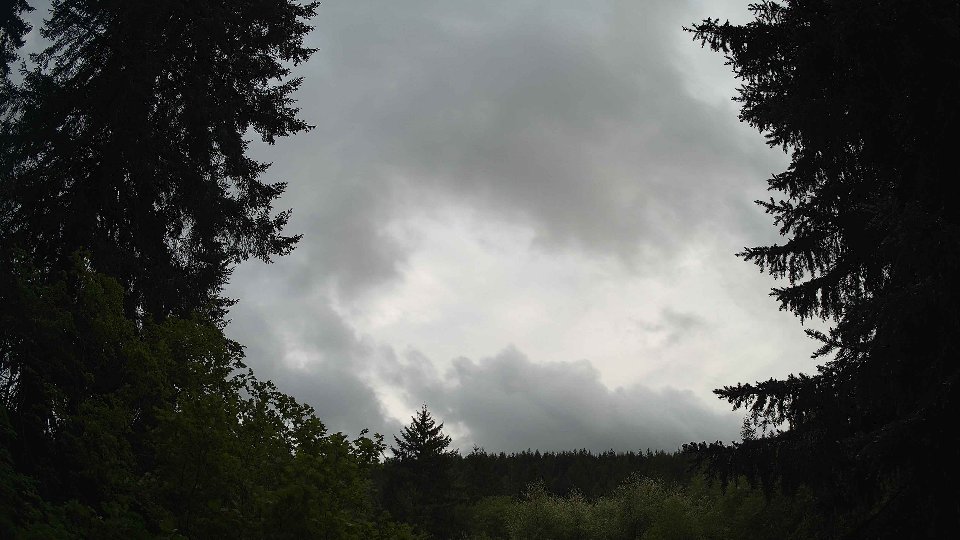 Pacific Northwest skyline timelapse on May 16th, 2026 at 7:00 PM