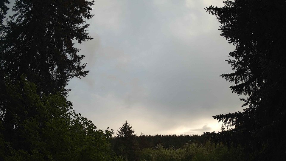 Pacific Northwest skyline timelapse on May 16th, 2026 at 7:30 PM
