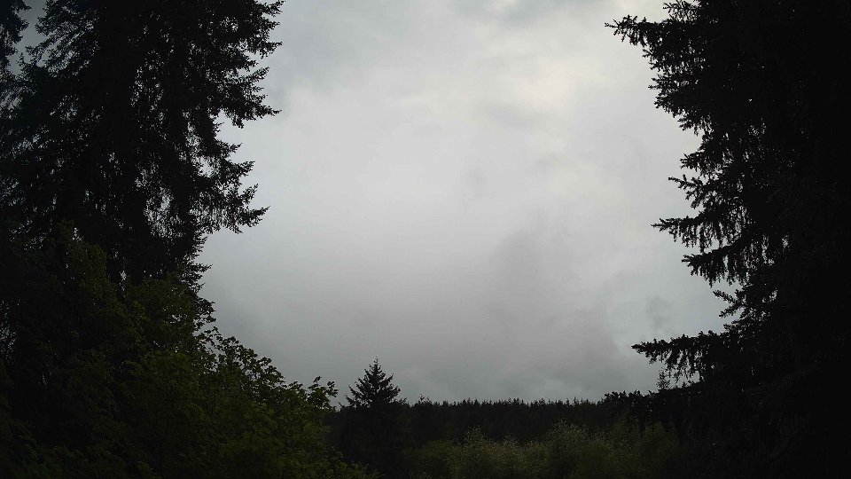 Pacific Northwest skyline timelapse on May 16th, 2026 at 8:00 PM