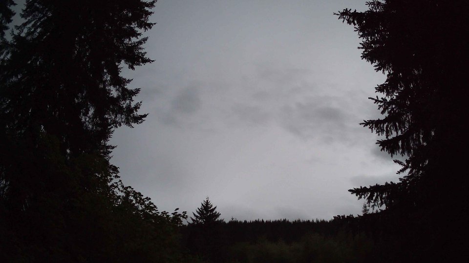 Pacific Northwest skyline timelapse on May 16th, 2026 at 8:59 PM