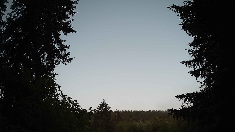 Pacific Northwest skyline timelapse on May 17, 2026 at 5:30 AM