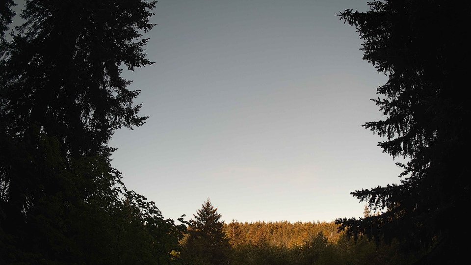 Pacific Northwest skyline timelapse on May 17, 2026 at 6:45 AM
