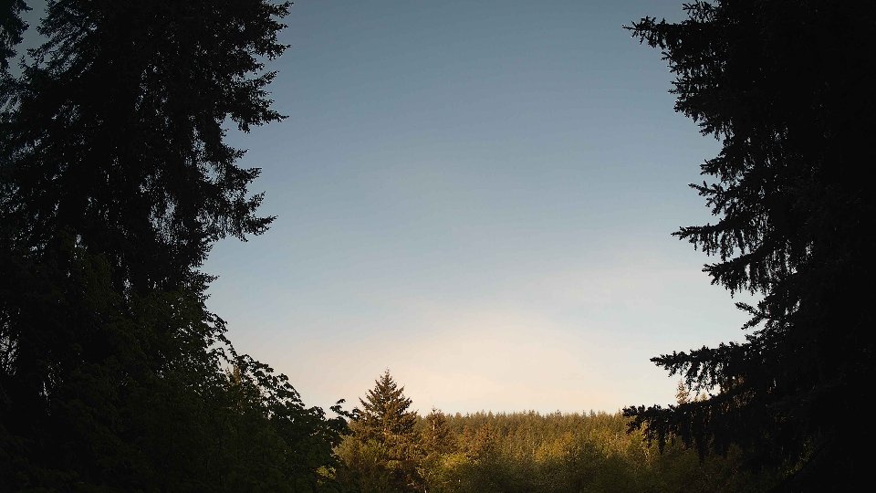 Pacific Northwest skyline timelapse on May 17, 2026 at 7:00 AM