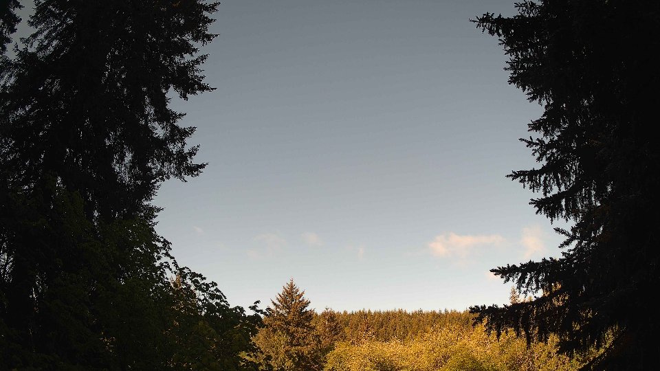 Pacific Northwest skyline timelapse on May 17, 2026 at 8:30 AM