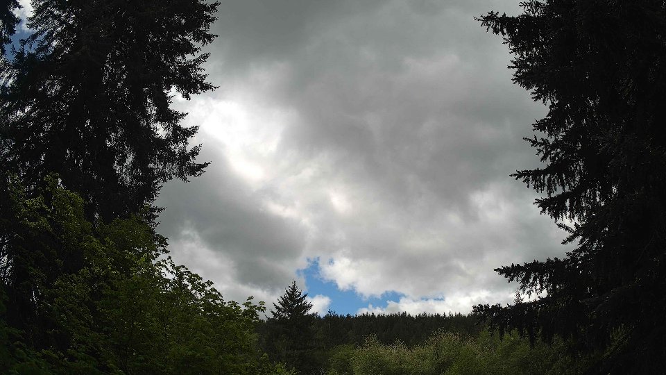 Pacific Northwest skyline timelapse on May 17, 2026 at 11:15 AM