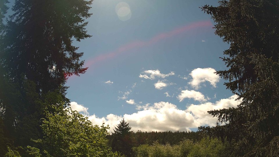 Pacific Northwest skyline timelapse on May 17, 2026 at 2:00 PM