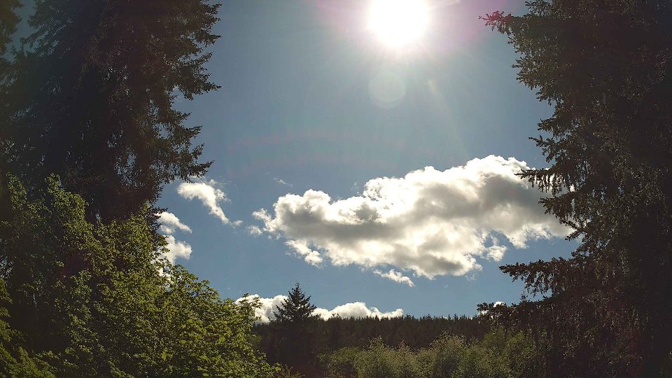 Pacific Northwest skyline timelapse on May 17, 2026 at 3:30 PM
