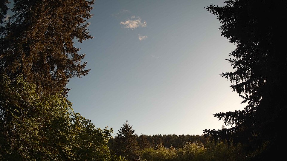 Pacific Northwest skyline timelapse on May 17, 2026 at 6:45 PM