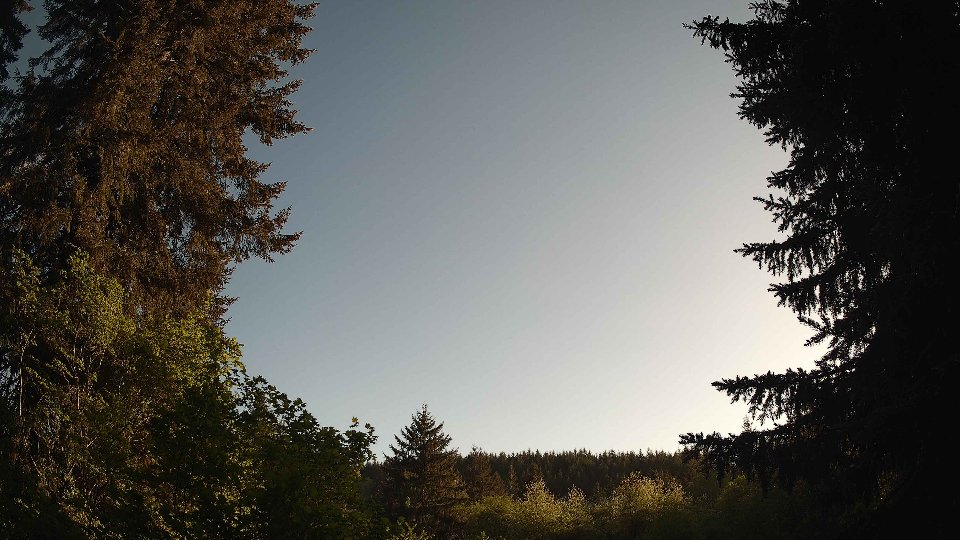 Pacific Northwest skyline timelapse on May 17, 2026 at 7:00 PM