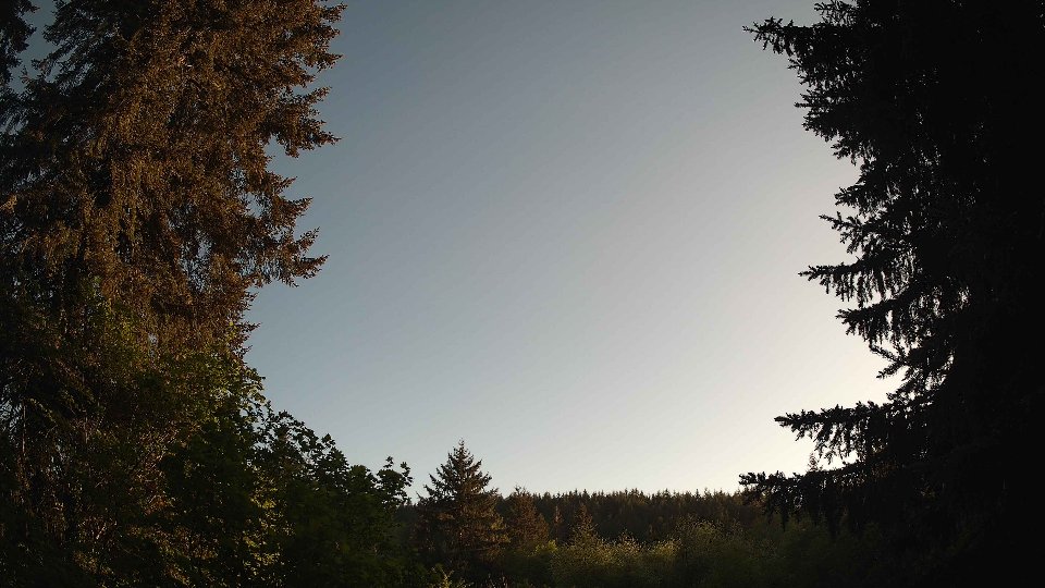 Pacific Northwest skyline timelapse on May 17, 2026 at 7:15 PM