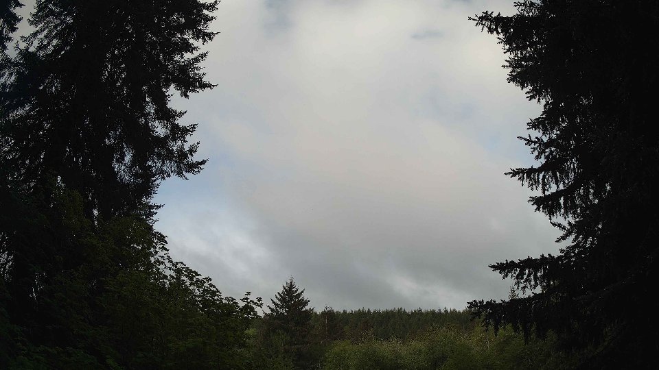 Pacific Northwest skyline timelapse on May 18, 2026 at 7:30 AM