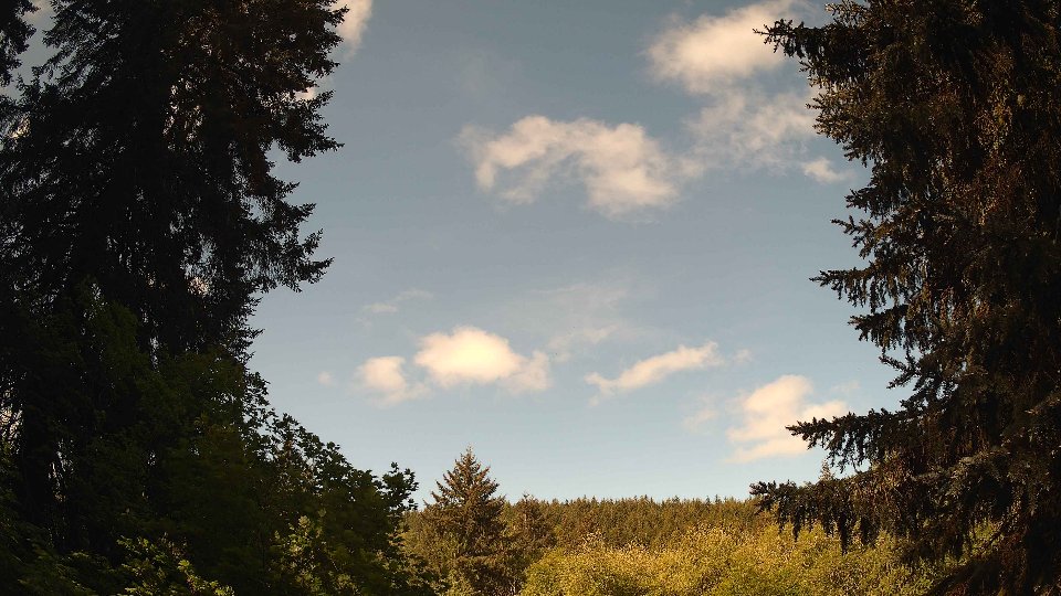 Pacific Northwest skyline timelapse on May 18, 2026 at 9:30 AM