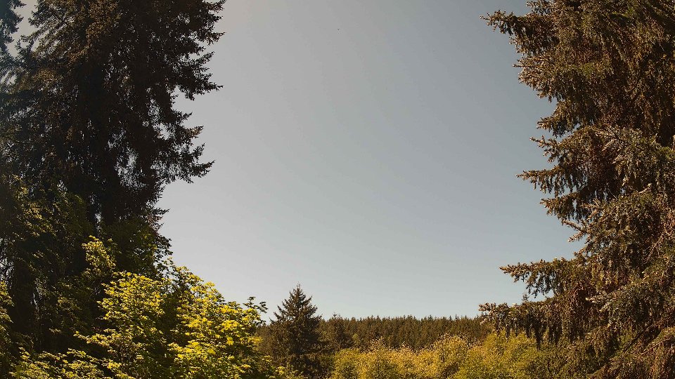 Pacific Northwest skyline timelapse on May 18, 2026 at 12:00 PM