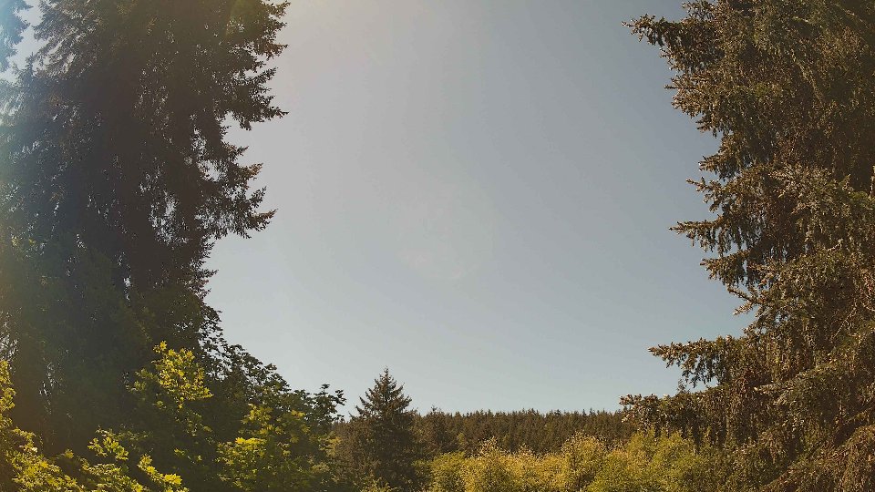 Pacific Northwest skyline timelapse on May 18, 2026 at 12:30 PM