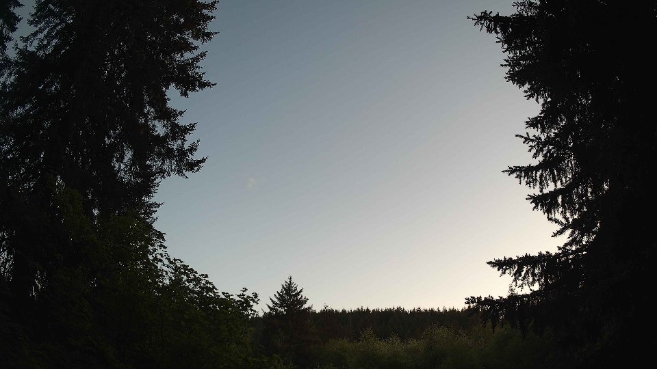 Pacific Northwest skyline timelapse on May 18, 2026 at 8:30 PM