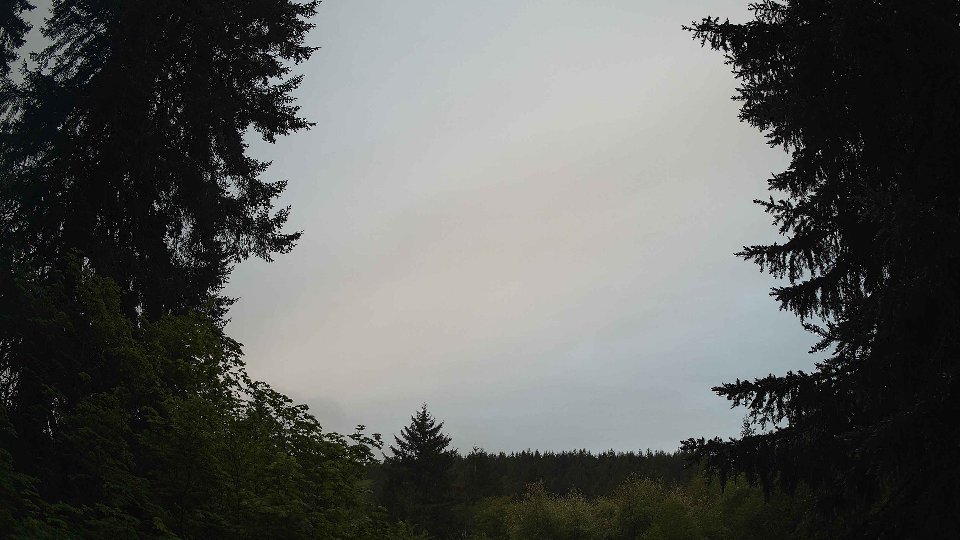 Pacific Northwest skyline timelapse on May 19, 2026 at 6:30 AM