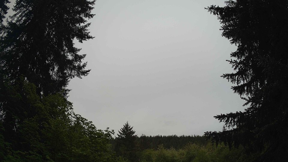 Pacific Northwest skyline timelapse on May 19, 2026 at 7:15 AM