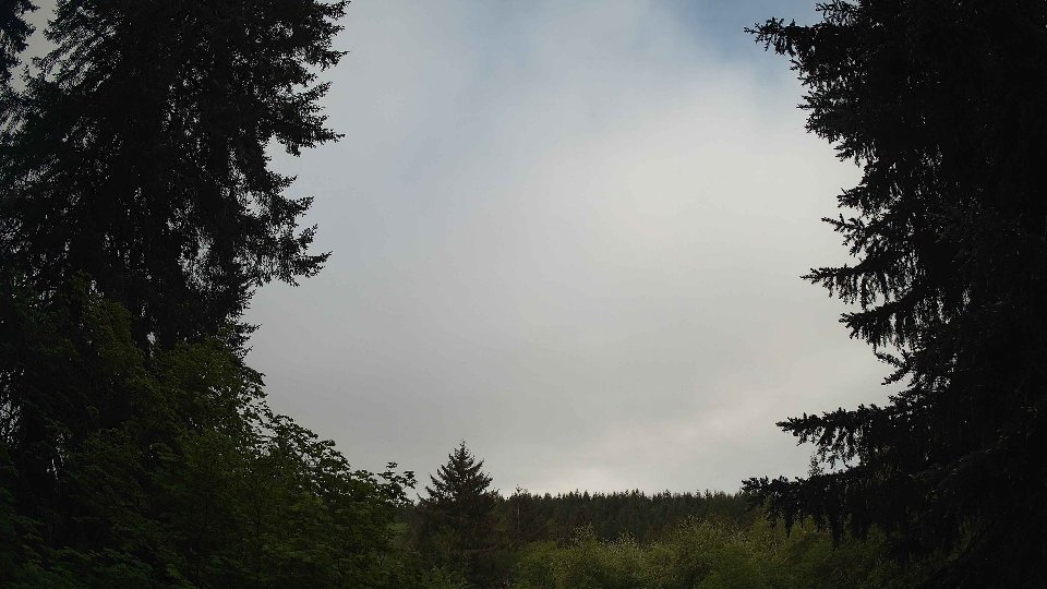 Pacific Northwest skyline timelapse on May 19, 2026 at 7:30 AM