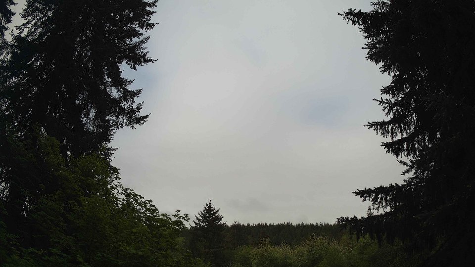 Pacific Northwest skyline timelapse on May 19, 2026 at 7:45 AM