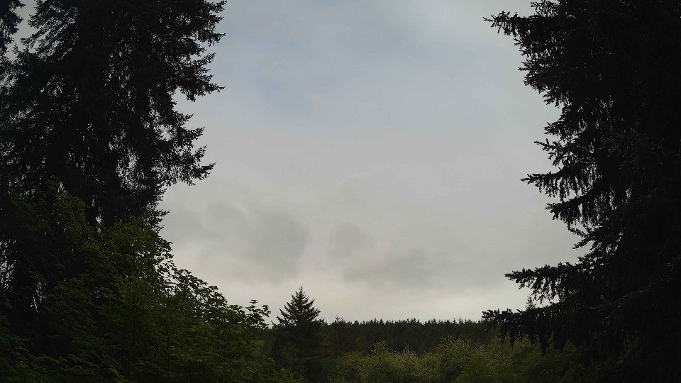 Pacific Northwest skyline timelapse on May 19, 2026 at 8:45 AM