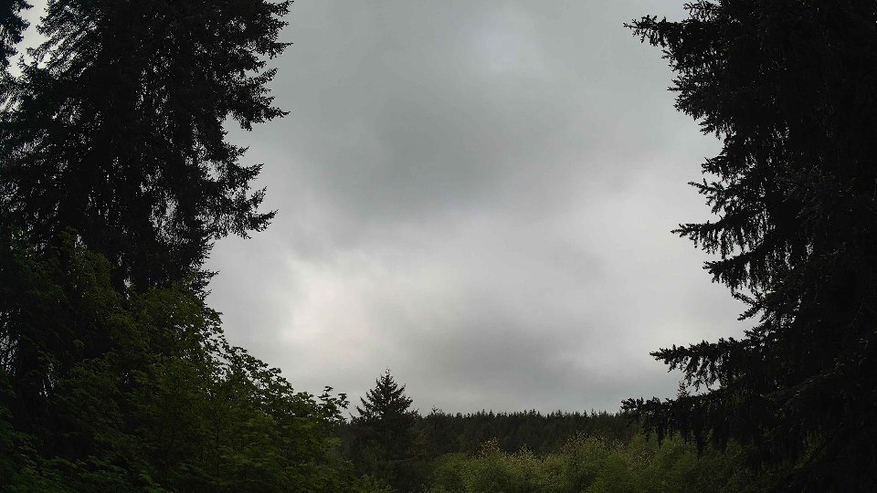 Pacific Northwest skyline timelapse on May 19, 2026 at 9:45 AM