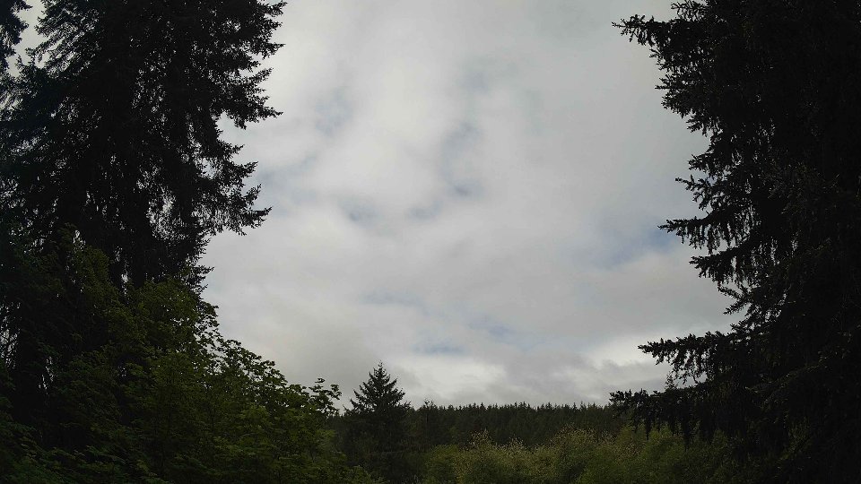 Pacific Northwest skyline timelapse on May 19, 2026 at 10:30 AM