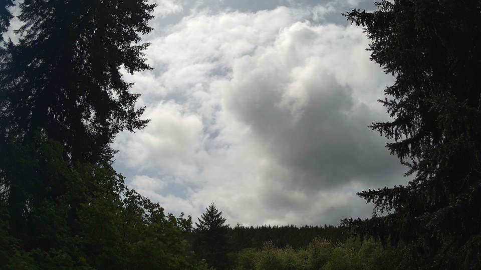 Pacific Northwest skyline timelapse on May 19, 2026 at 1:00 PM