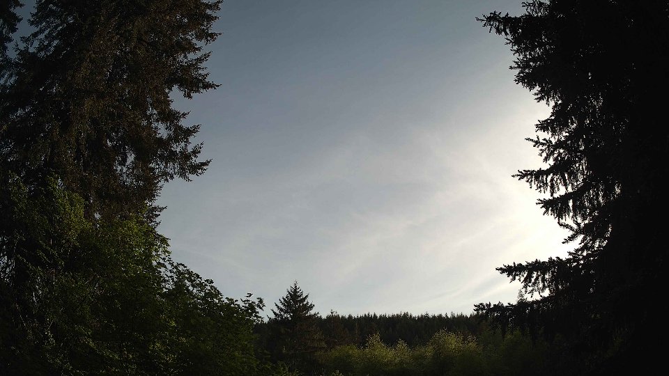 Pacific Northwest skyline timelapse on May 19, 2026 at 7:00 PM