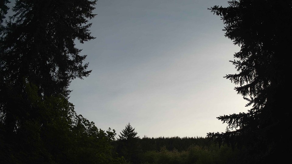 Pacific Northwest skyline timelapse on May 19, 2026 at 7:45 PM