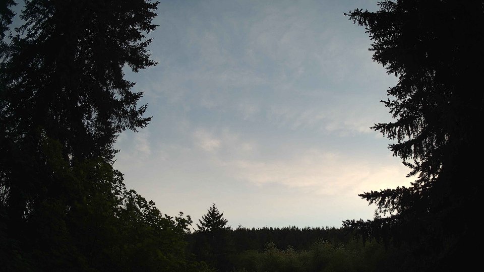 Pacific Northwest skyline timelapse on May 19, 2026 at 8:30 PM