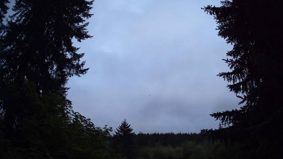 Pacific Northwest skyline timelapse on May 20, 2026 at 5:15 AM
